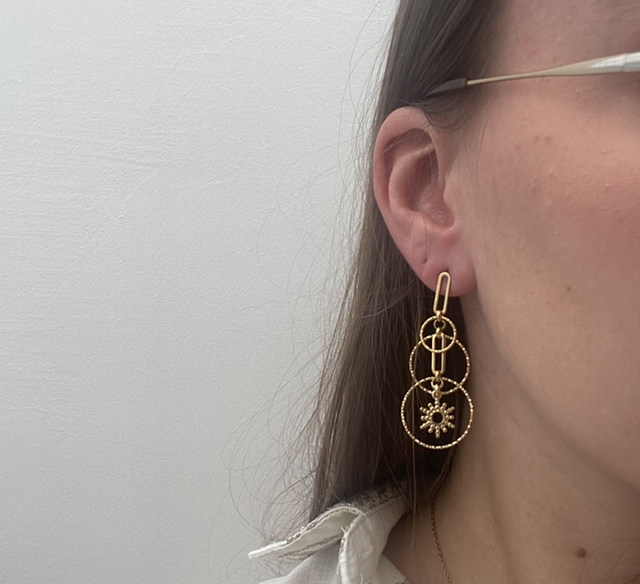 Boucle d’oreille stellar 