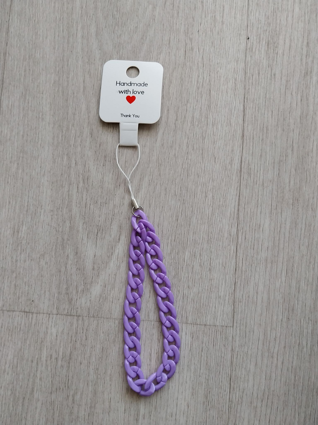 Mini Chaîne de Téléphone Violet