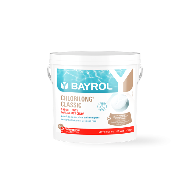 BAYROL Chlorilong® CLASSIC – mit Clorodor Control® Kapsel