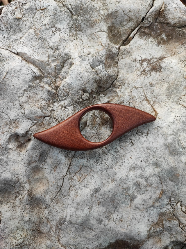 Bague de Lecture en Bois d'Acajou Sapelli (mixte)