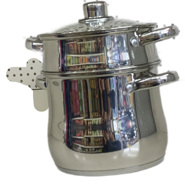 Couscousier 4L inox-ESPACE CUISINE-Tout feu et INDUCTION 