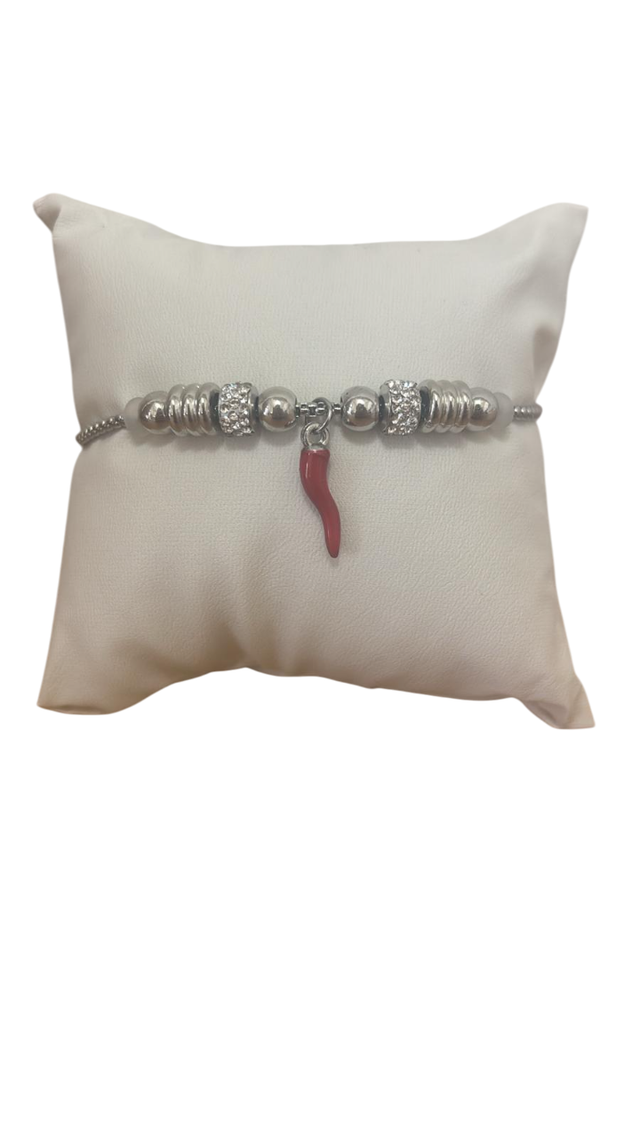 BRACCIALE CORNO STRASS