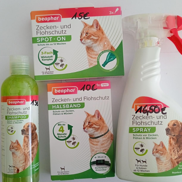 Ungeziefer-Schutz Katze