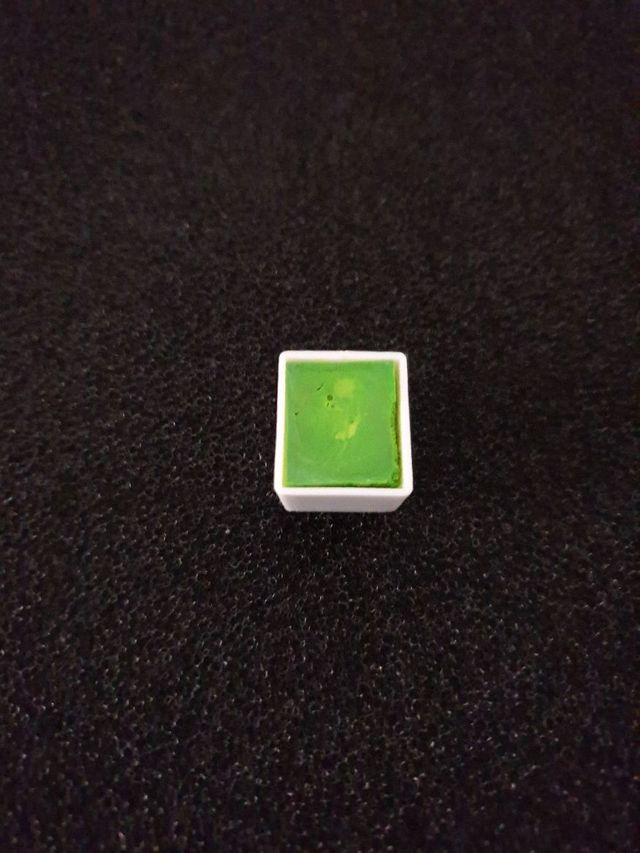 Demi-godet vert néon