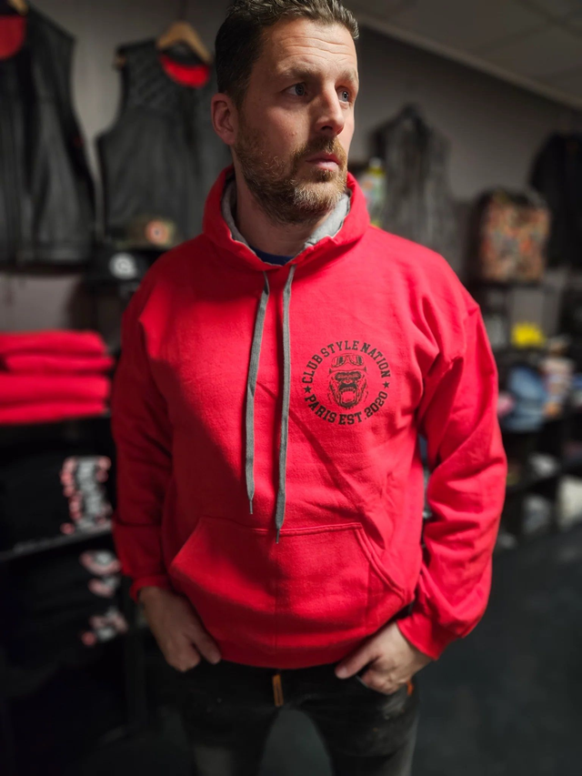 Red Gorilla Hoodie