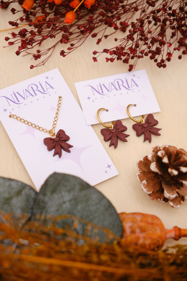 Set lazos vino | Colección Otoño