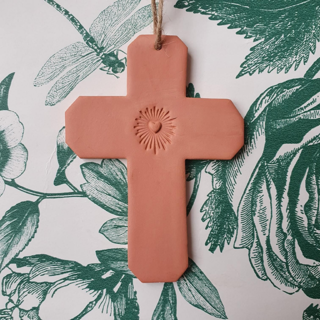 Croix droite Sacré-Coeur M1