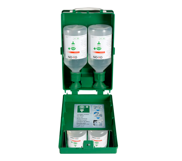 OX-ON Eyewash station w/ 2 x 500 ml bottles