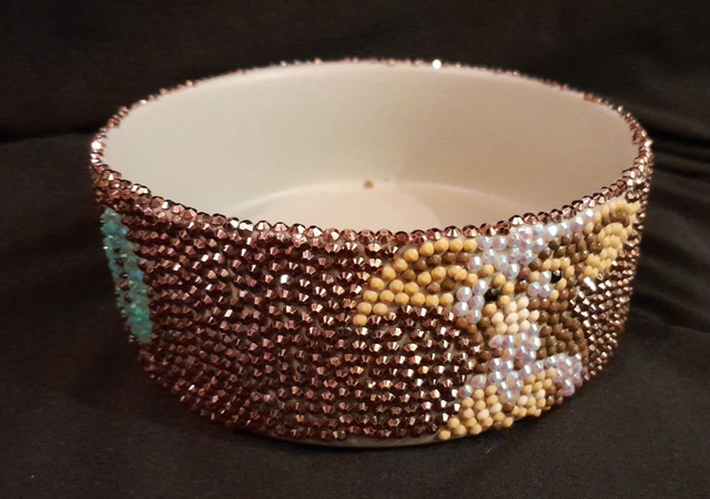 (Your Pets Name) GIZMO GREMLIN FILM Theme CUSTOM PET NAME Decorated &amp; Designed White Pet Bowl PRE-ORDER