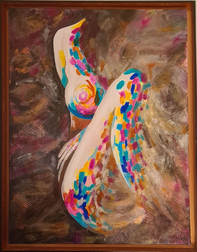 Femme nue 70x90