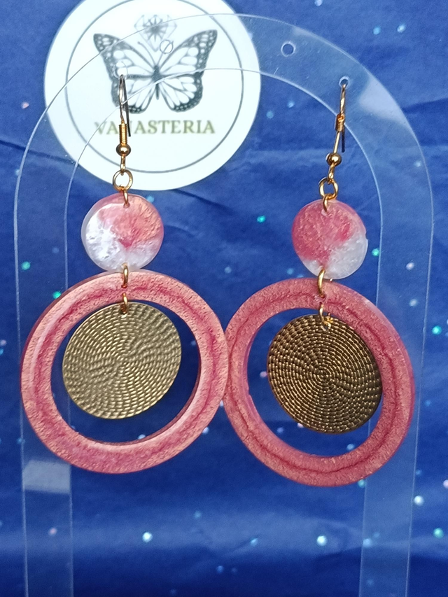 Boucles d’oreilles "Cercles de Tendresse"
