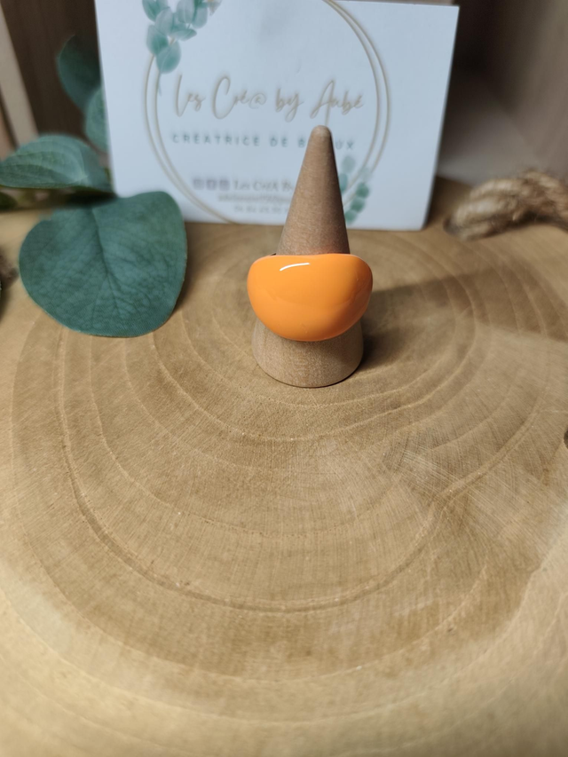 BAGUE AJUSTABLE ORANGE 0000797