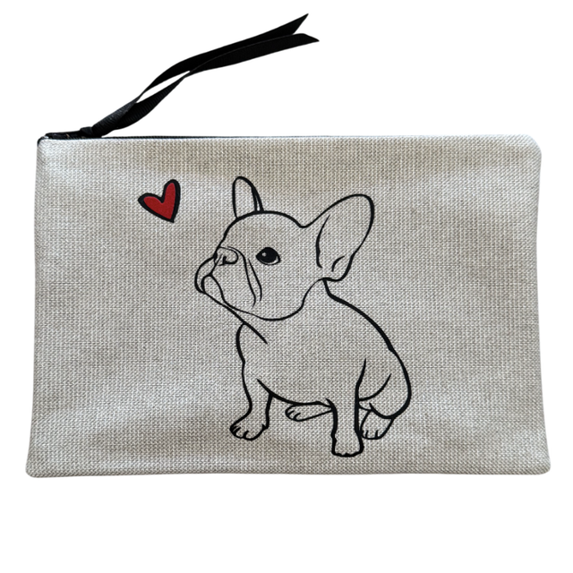 Pochette Chien Coeur