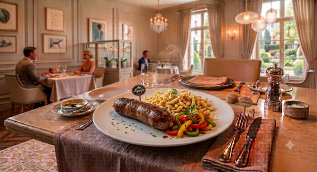 Mercredi: 16.09 saucisse à rôtir d'alpage 