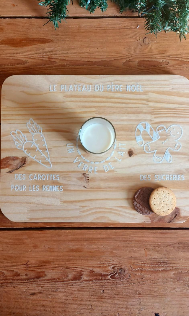 Plateau du père Noël 