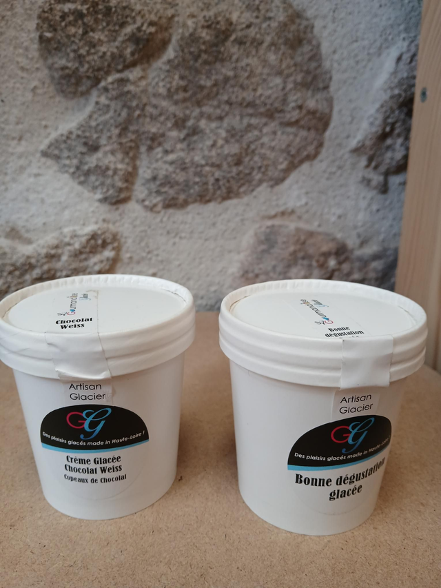 Petit pot de glace 120 ml