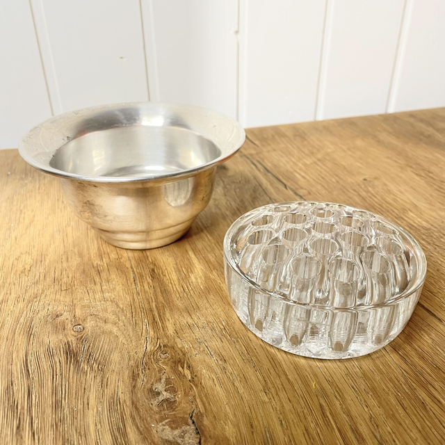 Pique-Fleurs argenté AMR, Angleterre, début 20e