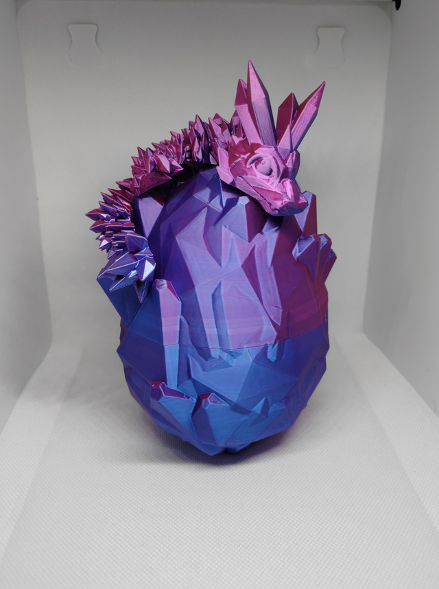 Œuf de dragon cristal