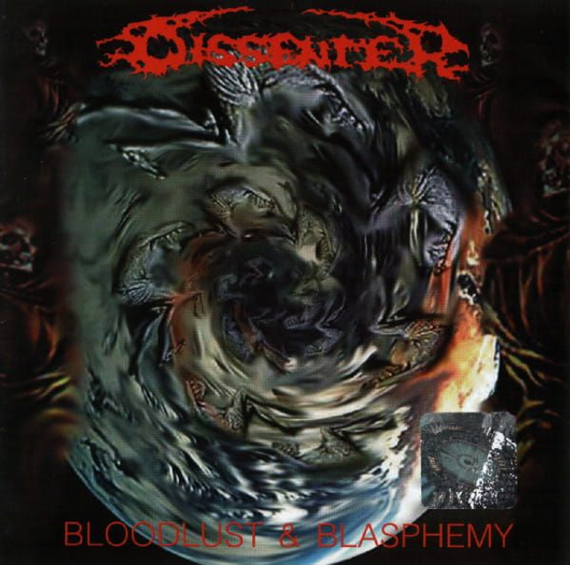 CD - Dissenter ‎- Bloodlust &amp; Blasphemy (Jewel Case)