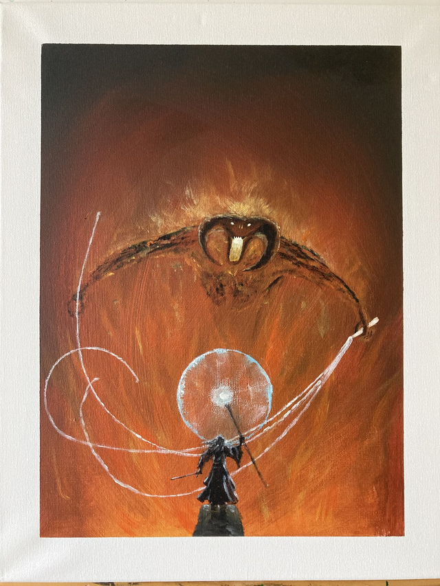 Lord of the Rings: The Bridge of Khazad Dum, Gandalf vs Balrog