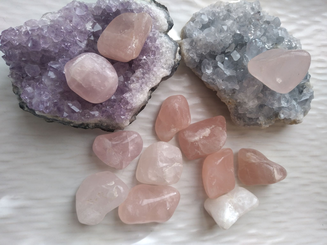 QUARZO ROSA BURATTATO