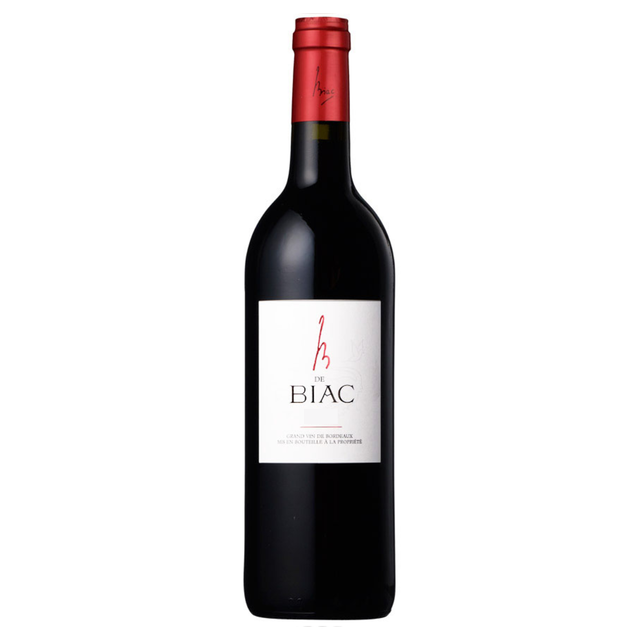 B de Biac 2016 - Chateau Biac - Cadillac Côtes de Bordeaux - Rouge