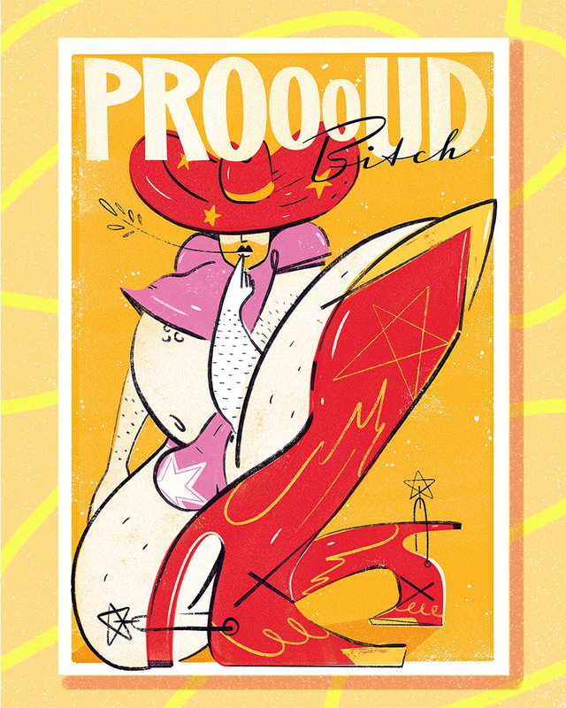 PROUD BITCH - AMERICA