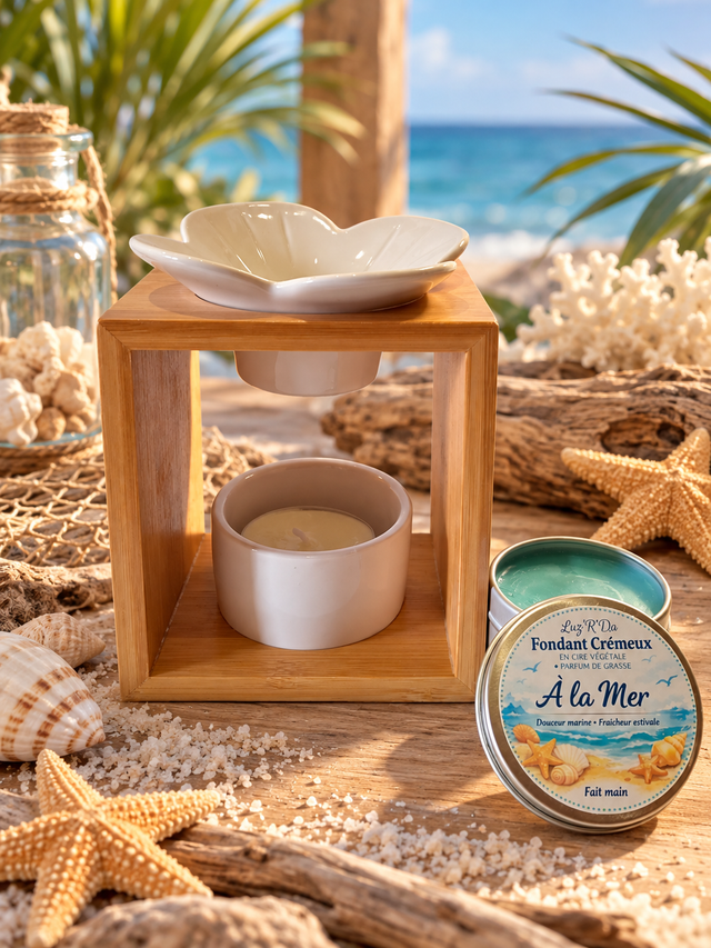 Fondant crémeux parfum "À la mer"