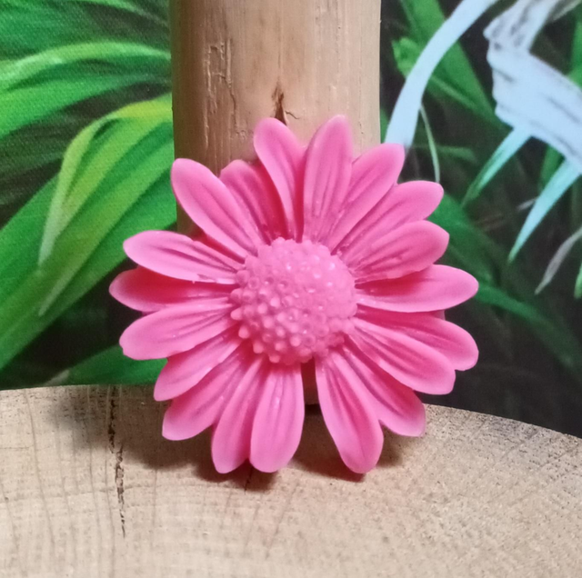 Fondant parfumé &quot;marguerite&quot; barbe à papa