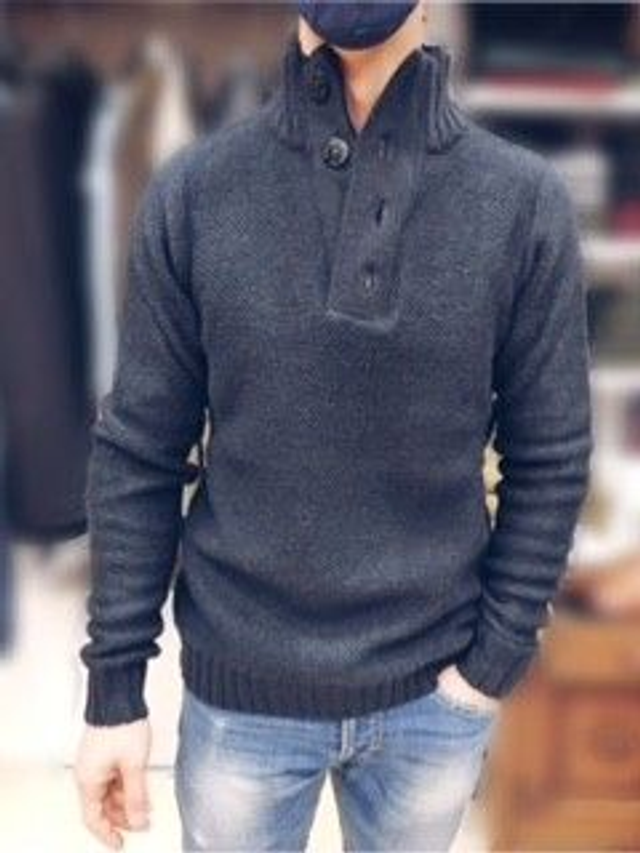 20232580MM - MAGLIA FRED MELLO COLLO CREATERE