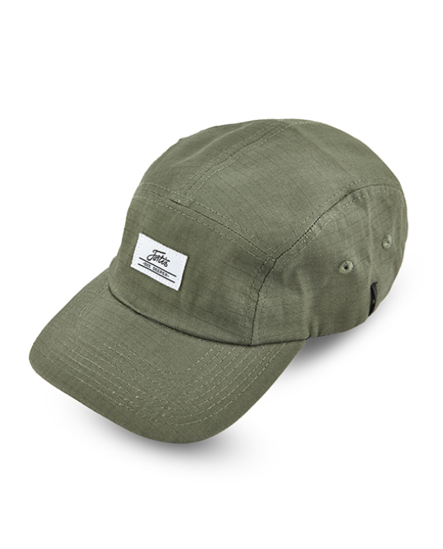5 Panel Hat Olive