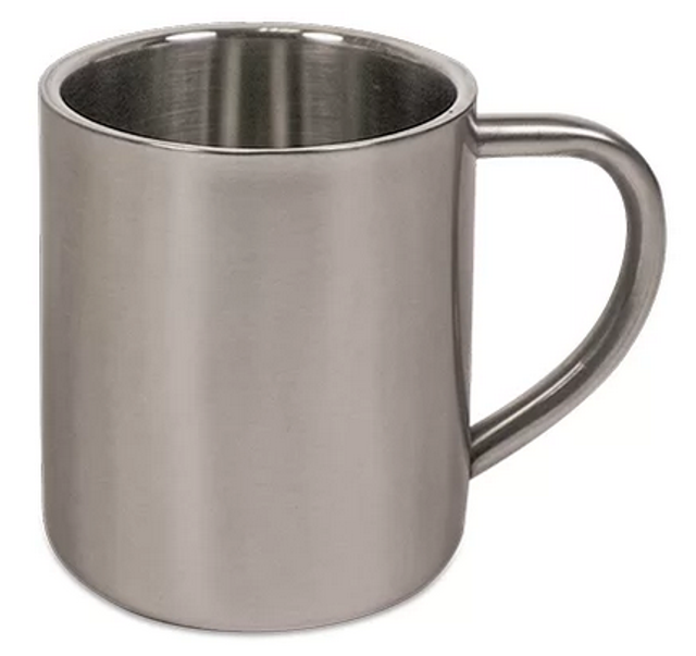 Tasse en inox 400ml - 200ml (à personnaliser)