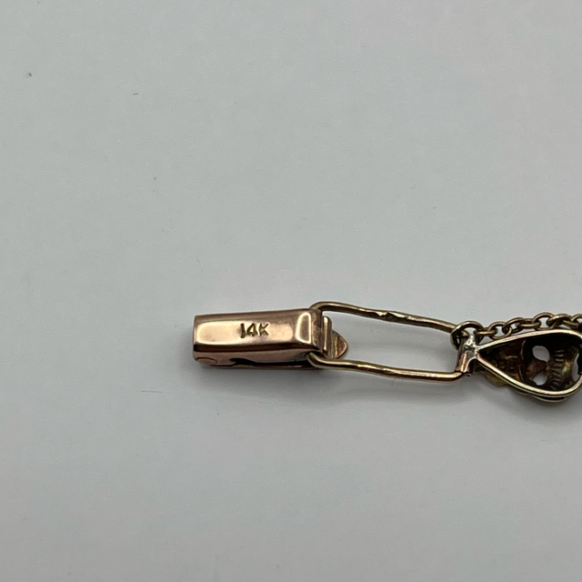 Antique 14ct Gold Bracelet with Opals in Original Box