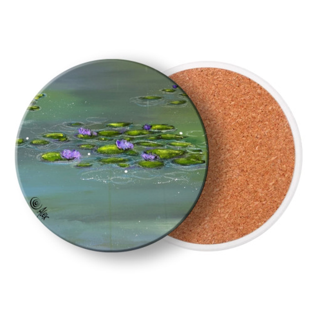 Sottobicchiere Ninfee 2