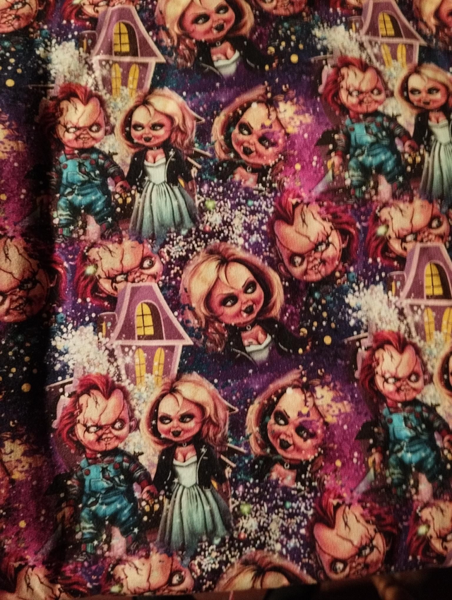 Tissu French Terry Chucky POUR COMMANDE 