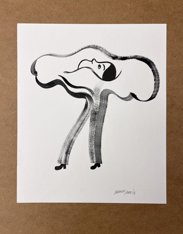 A mushroom person 
