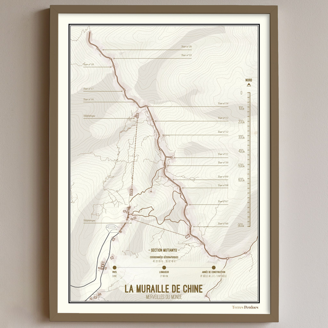 Carte - Muraille de Chine