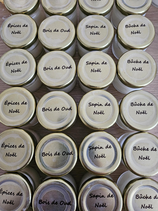 Coffret bougies Noël 