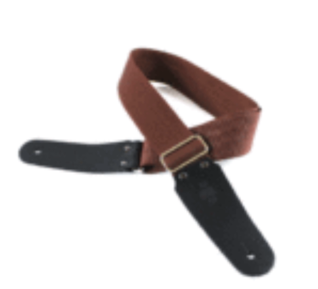 DSL POLY 2" BROWN Guitar Strap