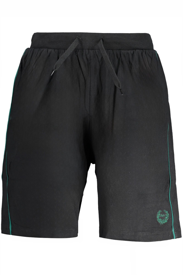 GIAN MARCO VENTURI PANTALONE SHORT UOMO NERO