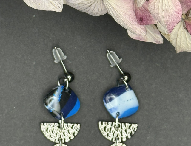 Boucles d’oreilles Tina Blue Lagon
