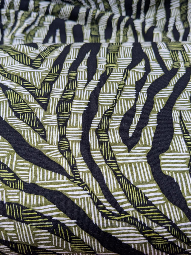 Bamboo Stripe Viscose Jersey