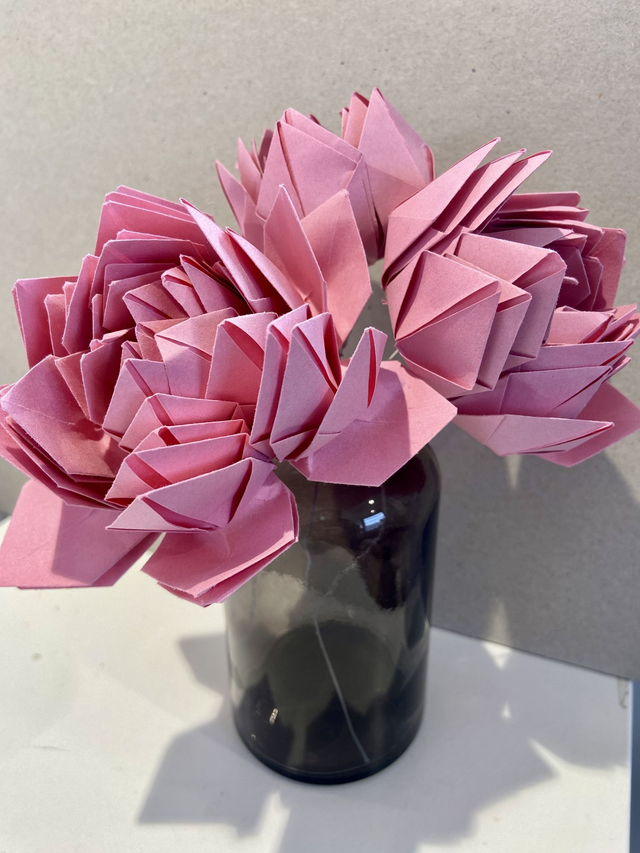 Origami Peonies - 6th March - 10.30am-12.30pm