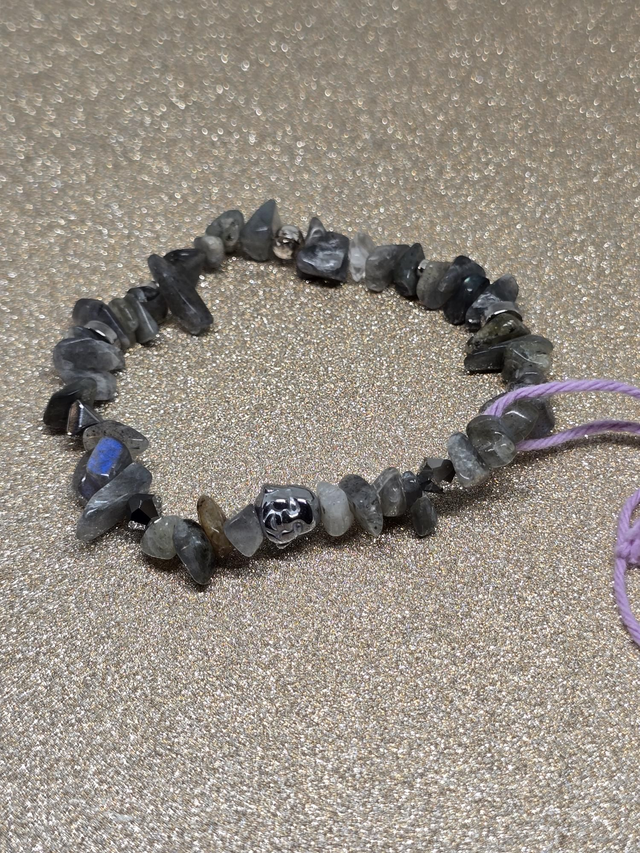 Bracelet Labradorite baroque 