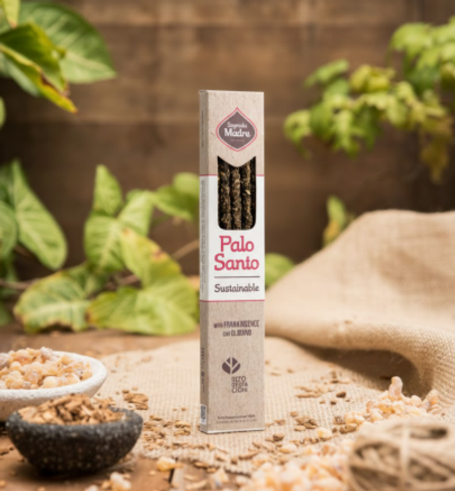 Incienso Palo Santo con Olíbano