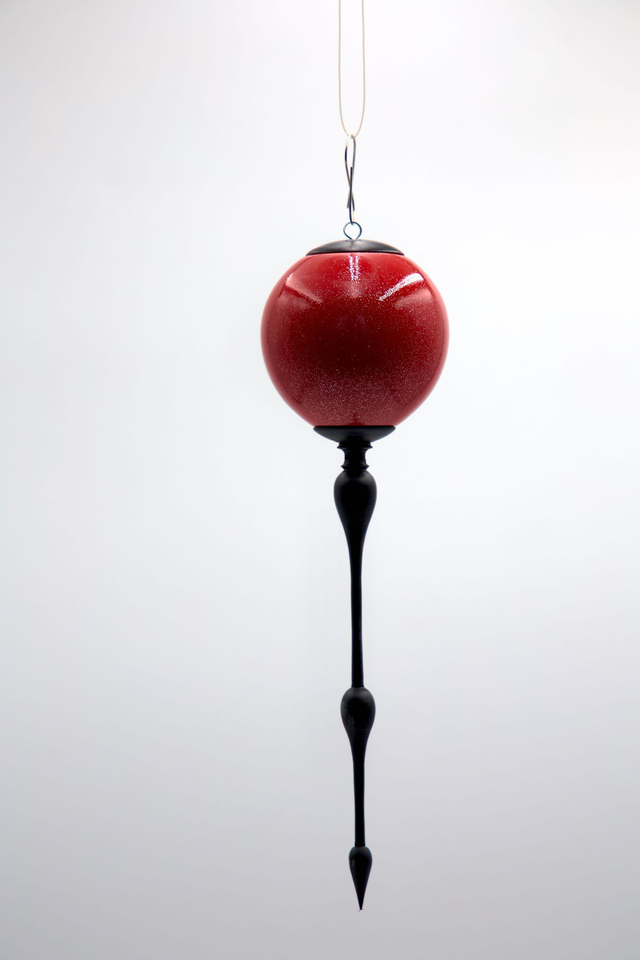 boules de noel rouge