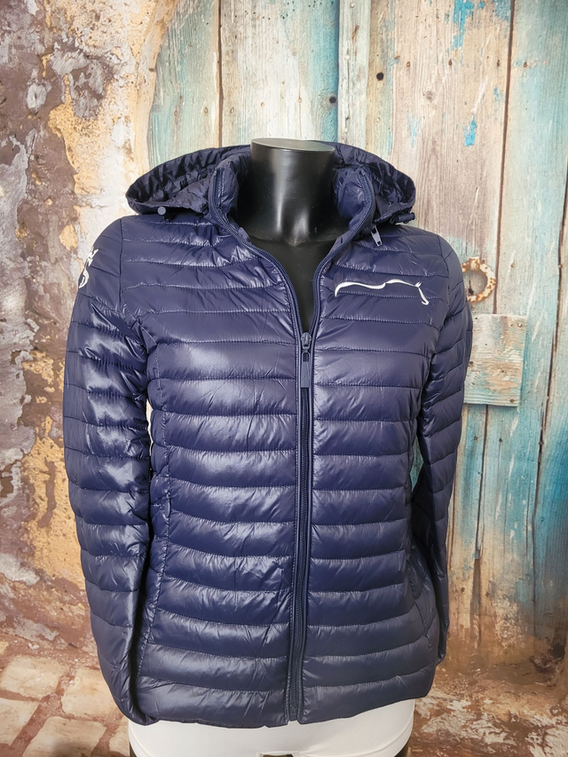 Doudoune Légère Capuche Navy(A17)