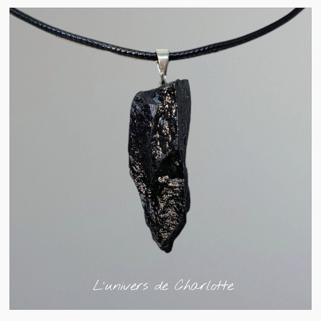 Pendentif &quot;Shungite&quot; PN-006