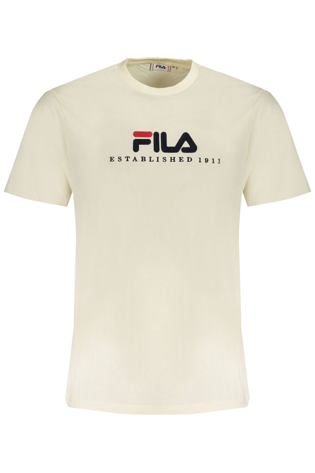 FILA T-SHIRT MANICHE CORTE UOMO BEIGE