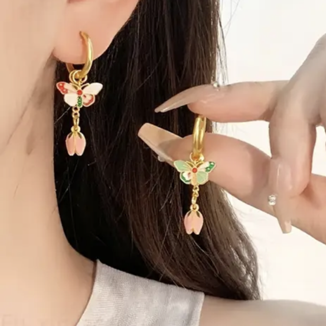 Butterfly garden hoops